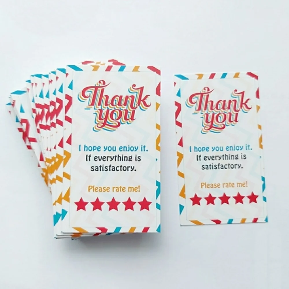 ♥️ 5x25 / 50 Thank You Cards